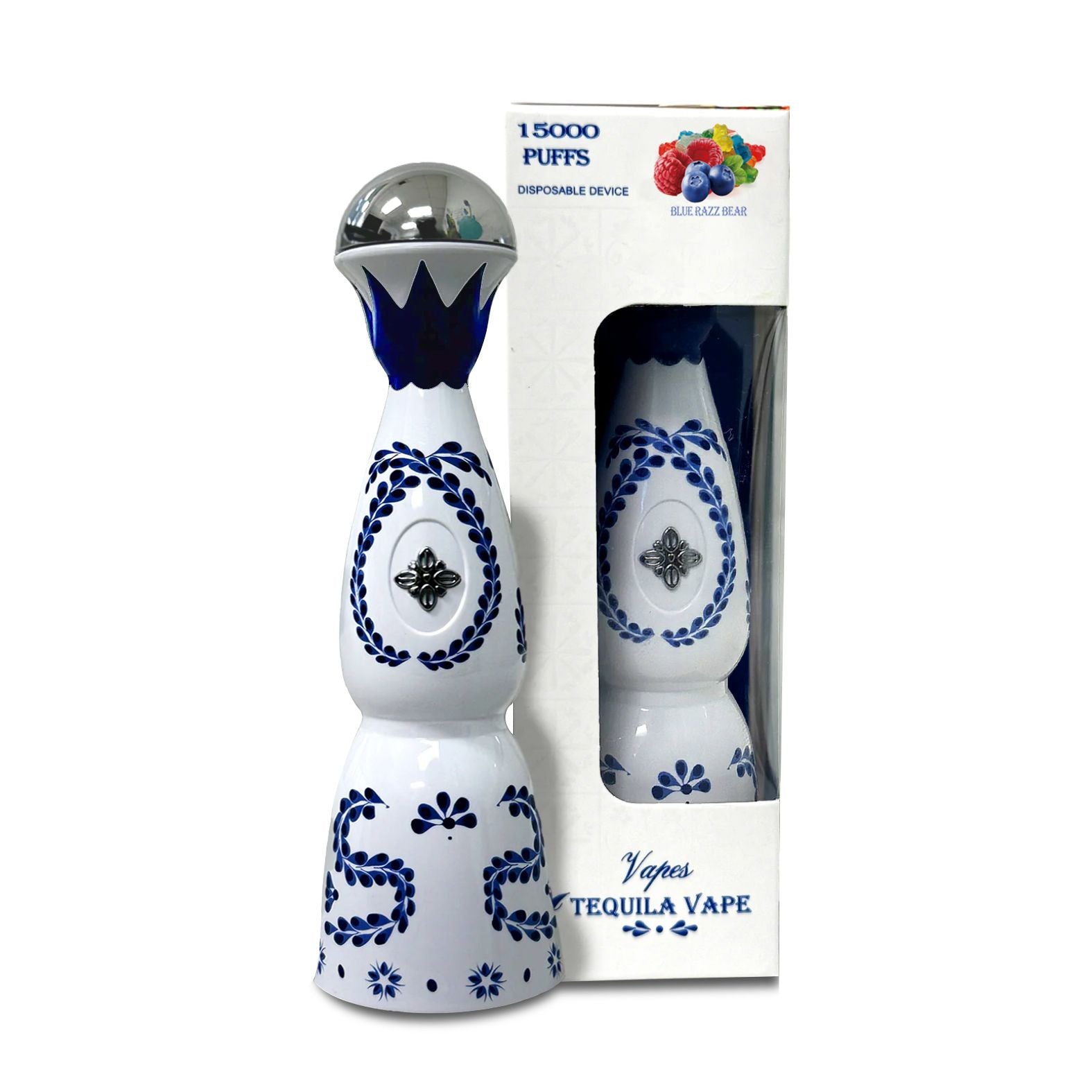 Blue Razz Bear Tequila Vape 15K Disposable Vape