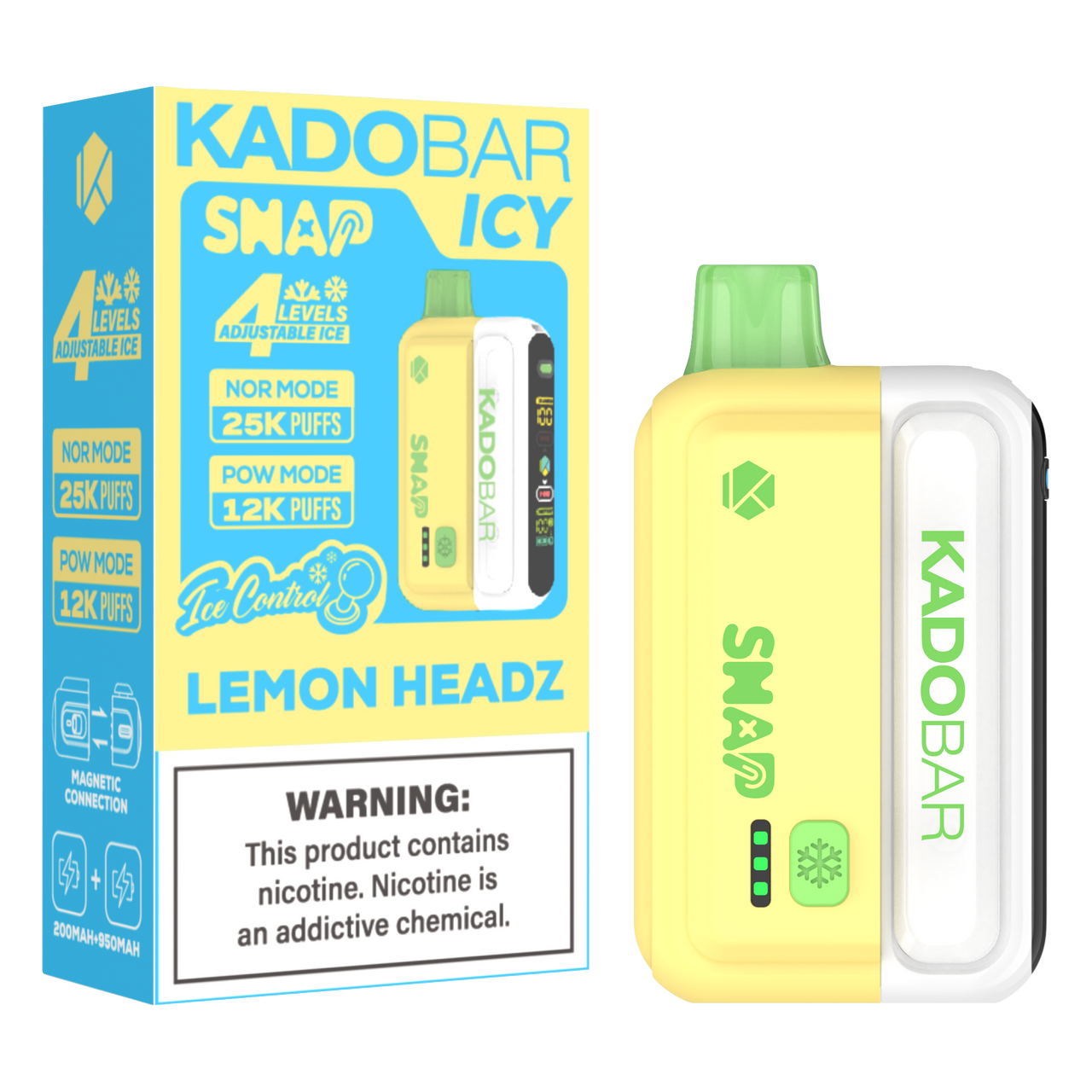Kadobar Snap Icy 25K Disposable Vape