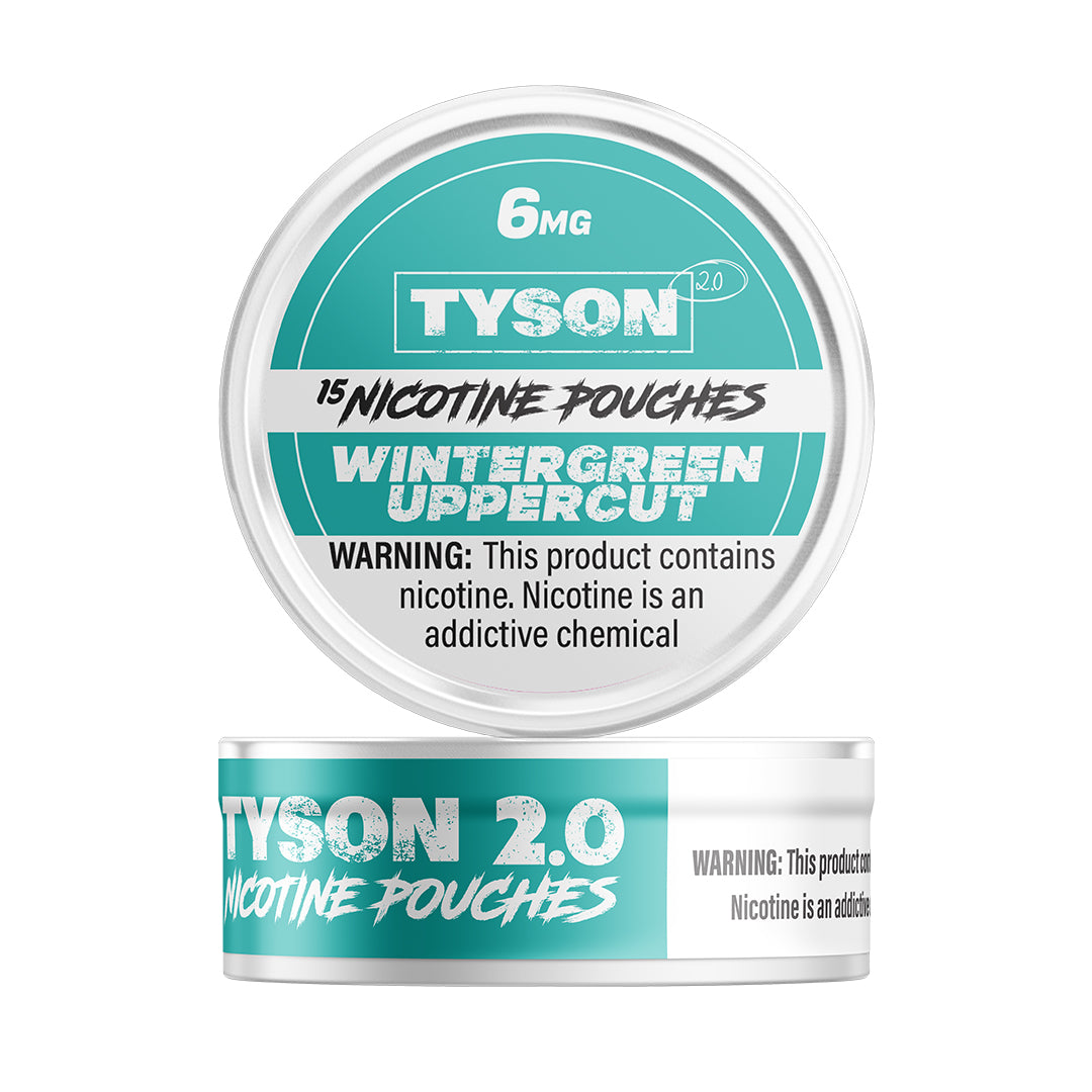 Tyson Nicotine Pouches - Wintergreen Uppercut
