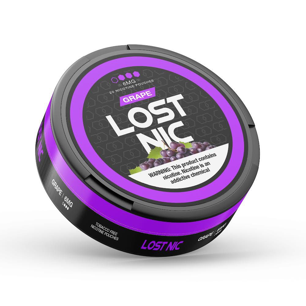 Lost Nic Tobacco Free Nicotine Patches 6mg