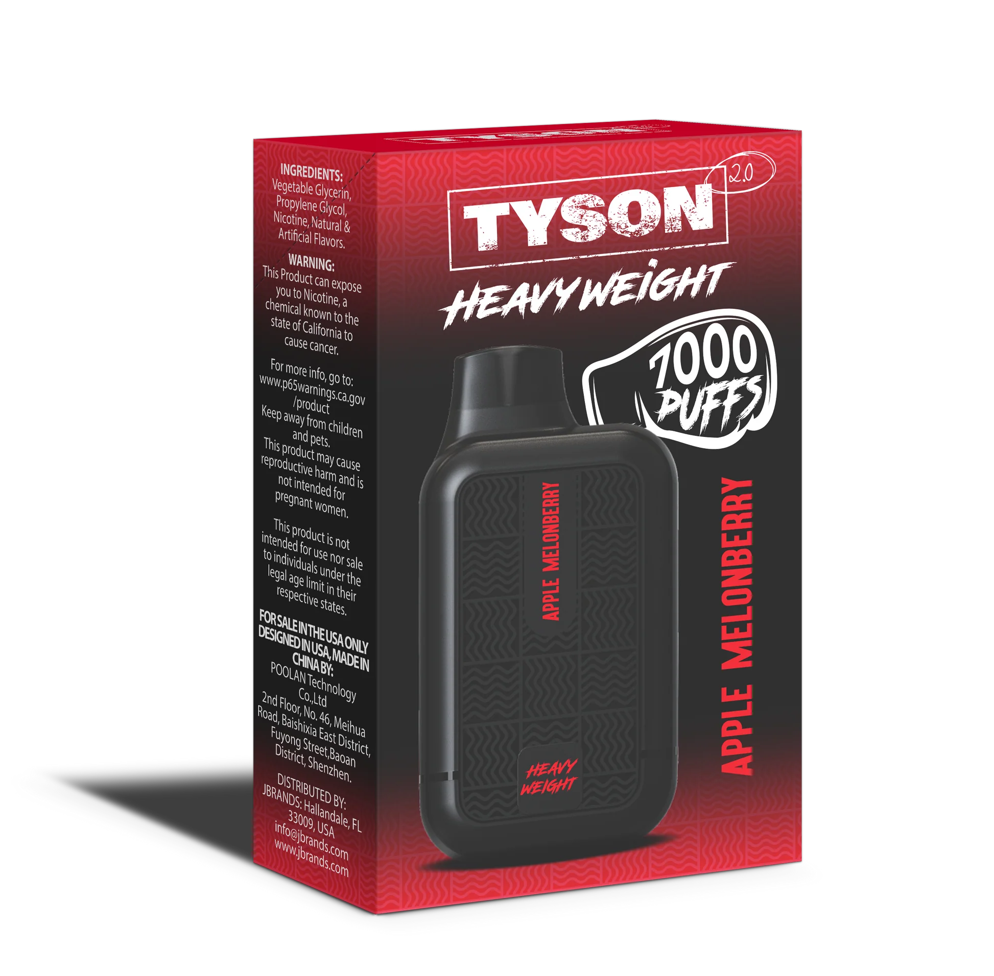 Tyson 2.0 Heavyweight 7K Disposable Vape