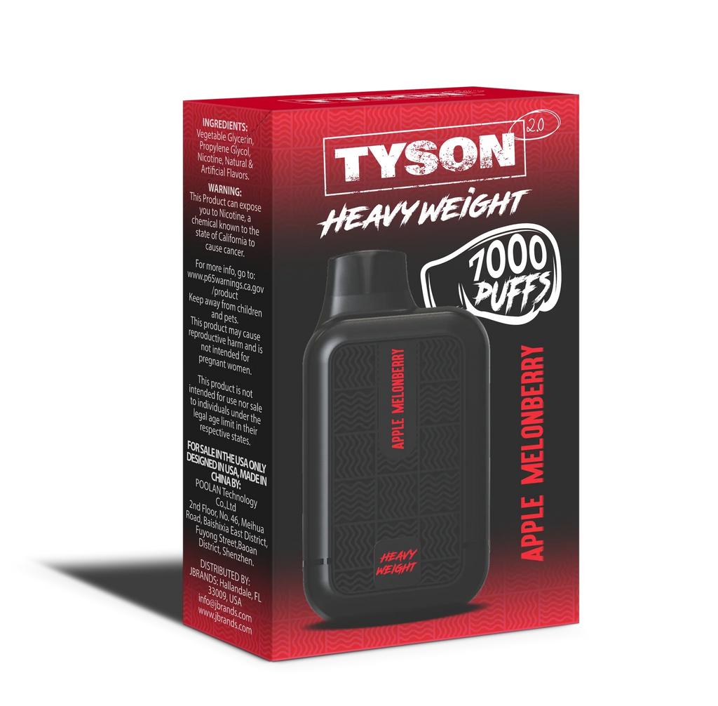 Peach Mango Tyson 2.0 Heavyweight 7K Disposable Vape