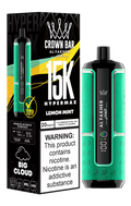 Mint Al Fakher Crown Bar Big Cloud 15K Disposable Vape