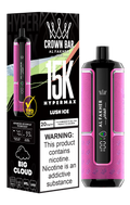 Lush Ice Al Fakher Crown Bar Big Cloud 15K Disposable Vape