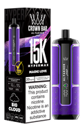 Magic Love Al Fakher Crown Bar Big Cloud 15K Disposable Vape