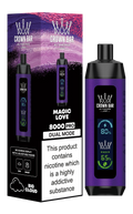 Love 66 Al Fakher Crown Bar 8K Pro Dual Mode Disposable Vape
