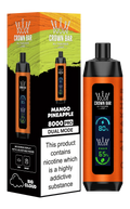 Watermelon Pineapple Al Fakher Crown Bar 8K Pro Dual Mode Disposable Vape