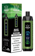 Space Dream Al Fakher Crown Bar 8K Pro Dual Mode Disposable Vape