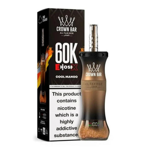 Cool Mango Crown Bar Al Fakher 60K E-Hose Disposable Vape