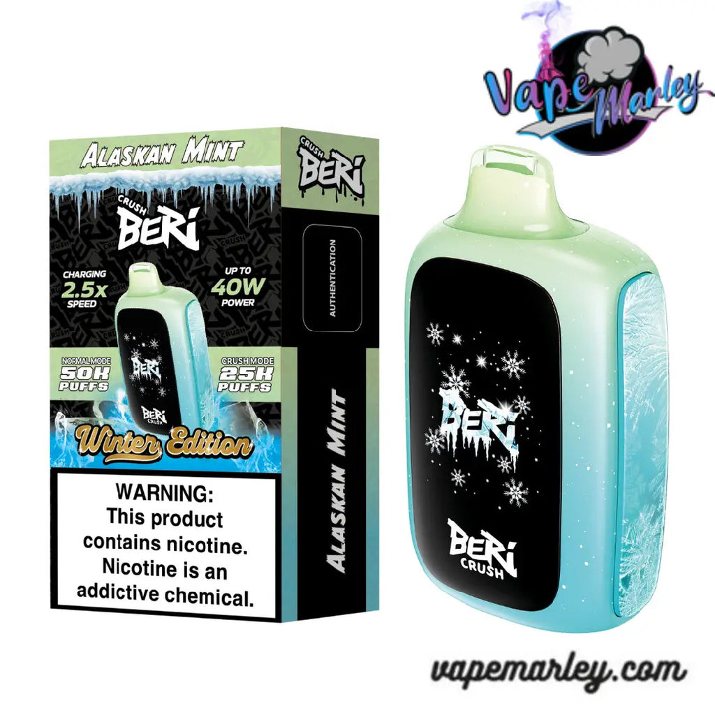 Alaskan Mint Crush Beri Winter Edition 50K Disposable Vape