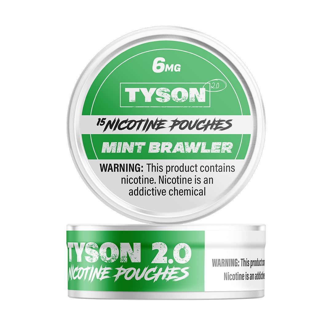 Tyson Nicotine Pouches - Mint Brawler