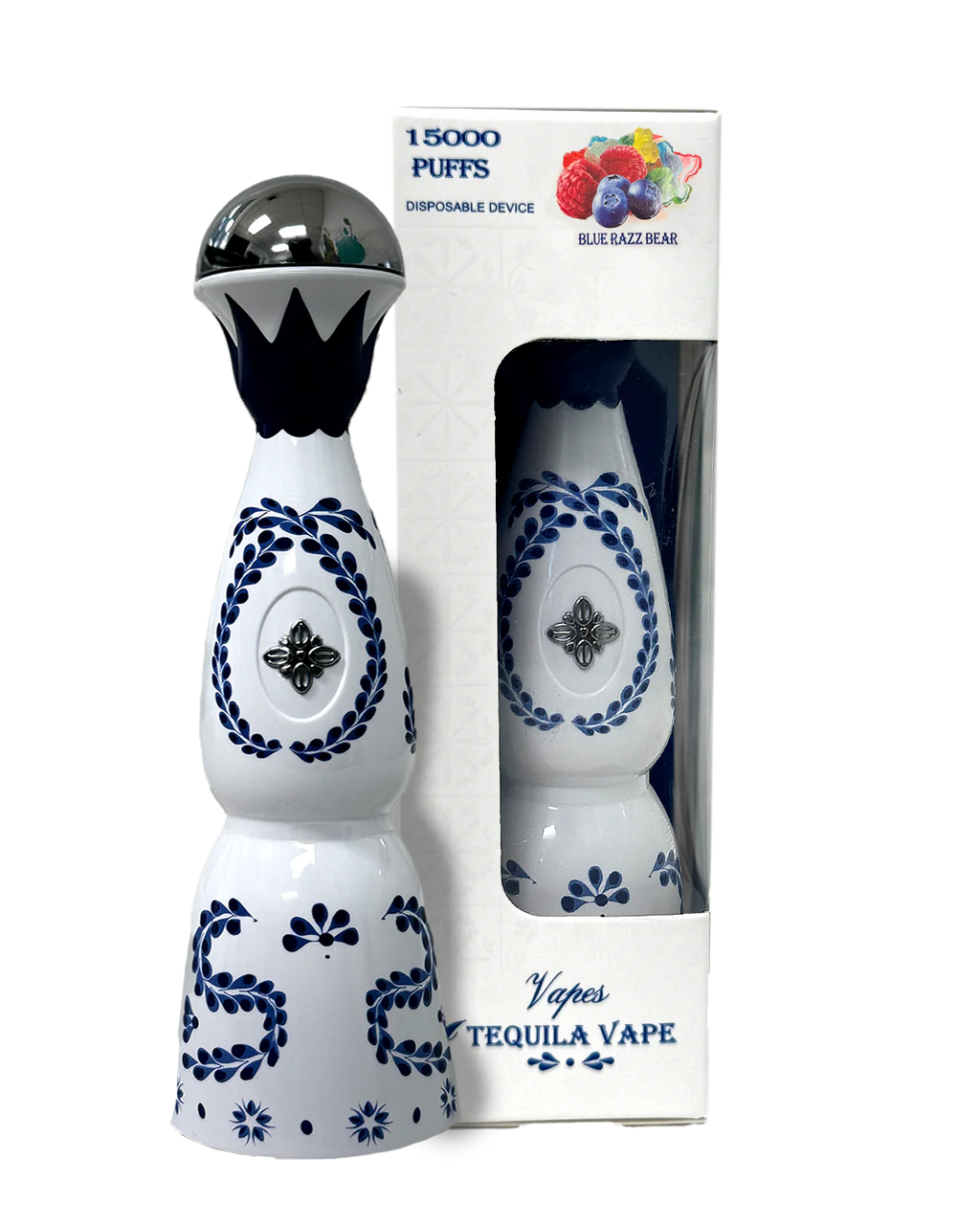 Blue Razz Bear Tequila Vape 15K Disposable Vape