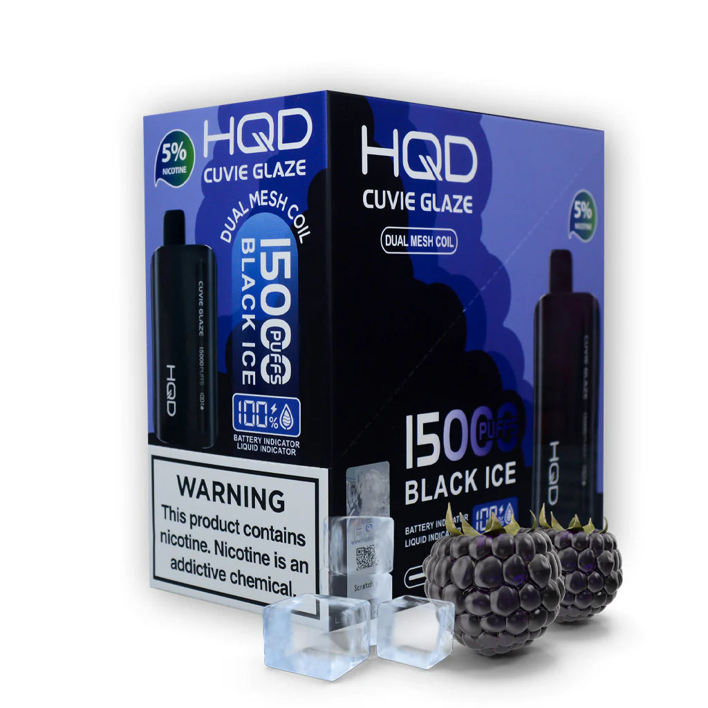 HQD Cuvie Glaze 15K Disposable Vape
