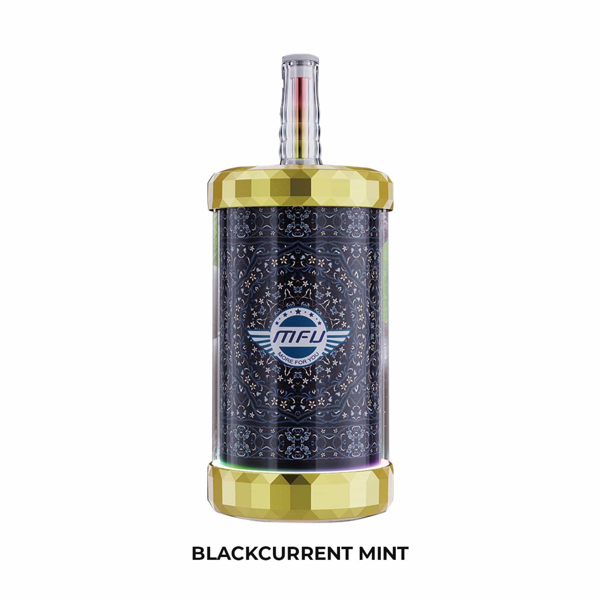 Black Currant Mint MFU Shisha X3 150K Disposable Vape