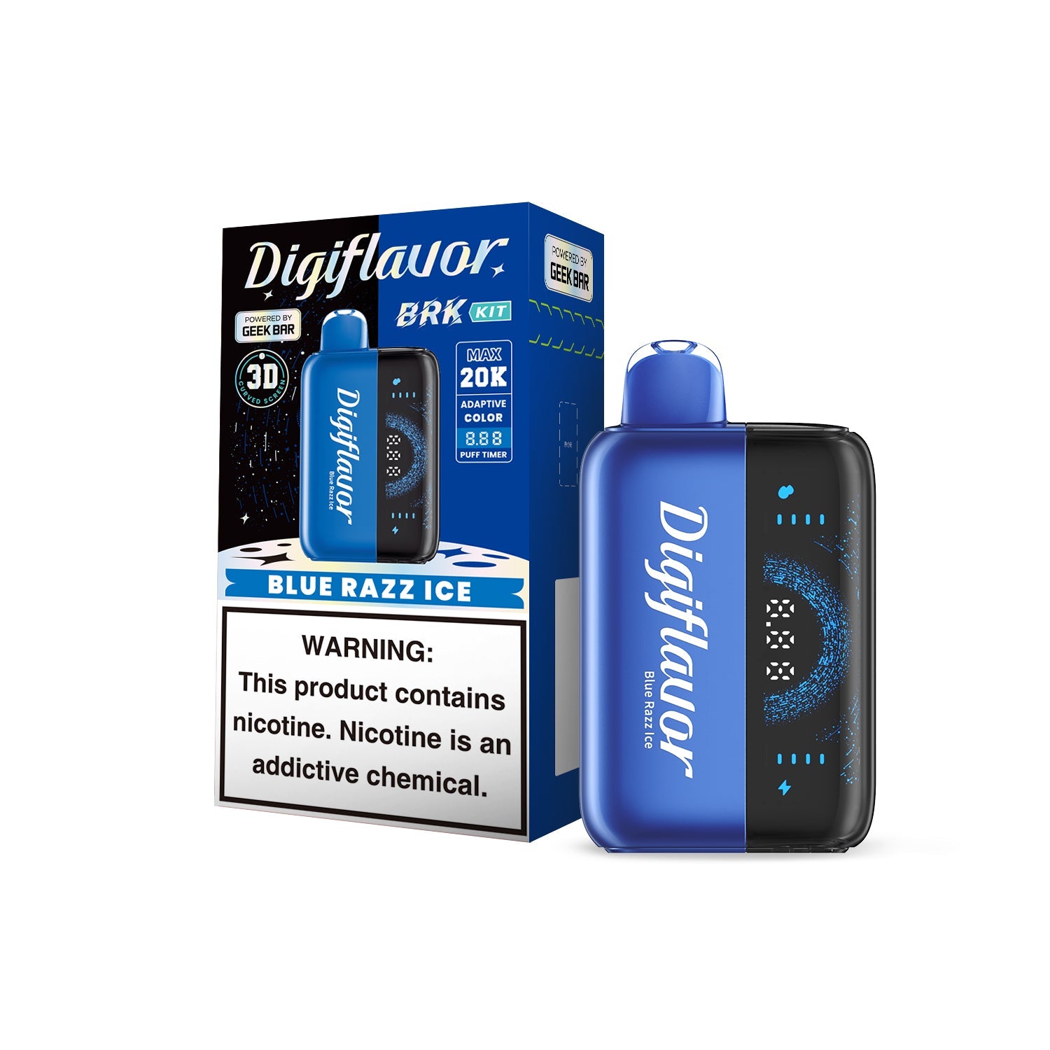 BLUE RAZZ ICE Digiflavor BRK Kit 20K Disposable Vape