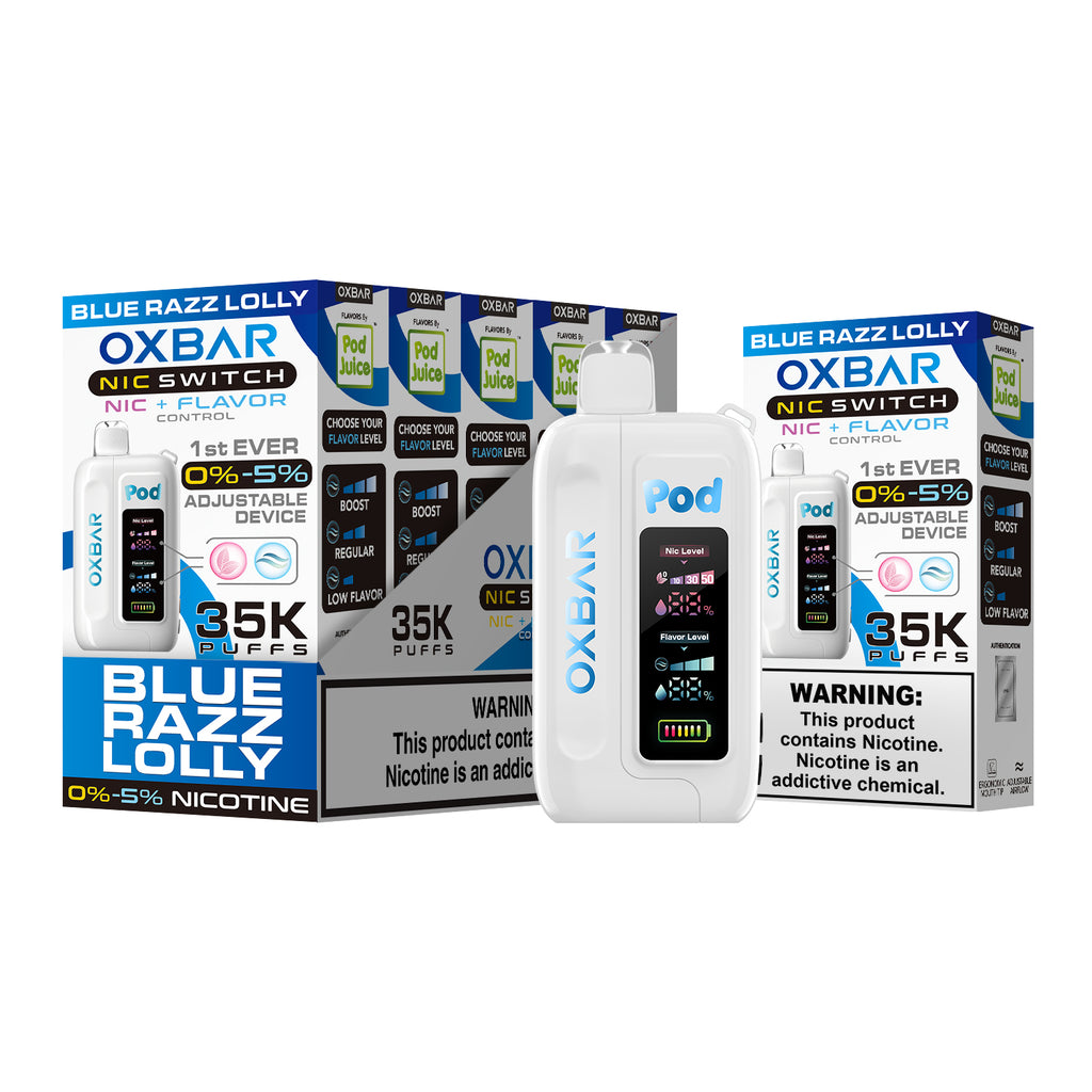 OXBAR x Pod Juice Nic Switch 35K Disposable Vape Pod