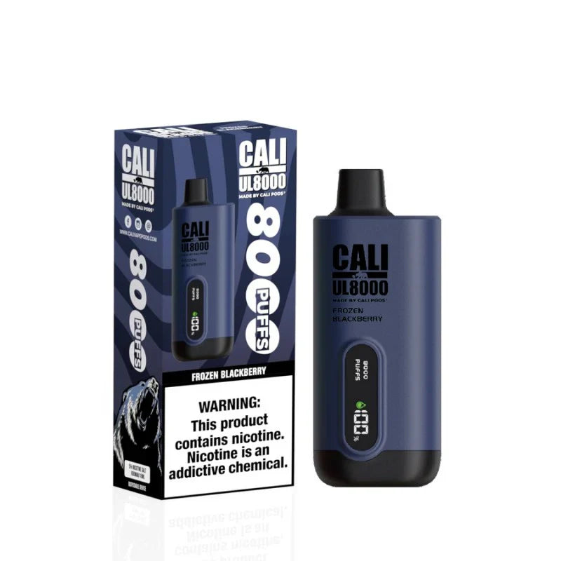 Frozen Blackberry Cali UL8000 Disposable Vape Pod