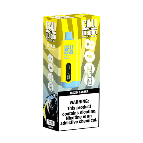 Frozen Banana Cali UL8000 Disposable Vape Pod