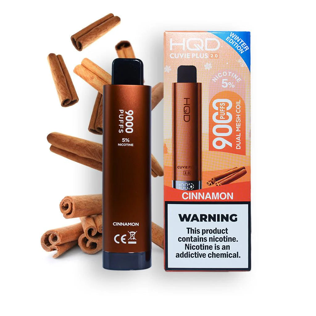 HQD Cuvie Plus 2.0 - 9K Disposable Vape