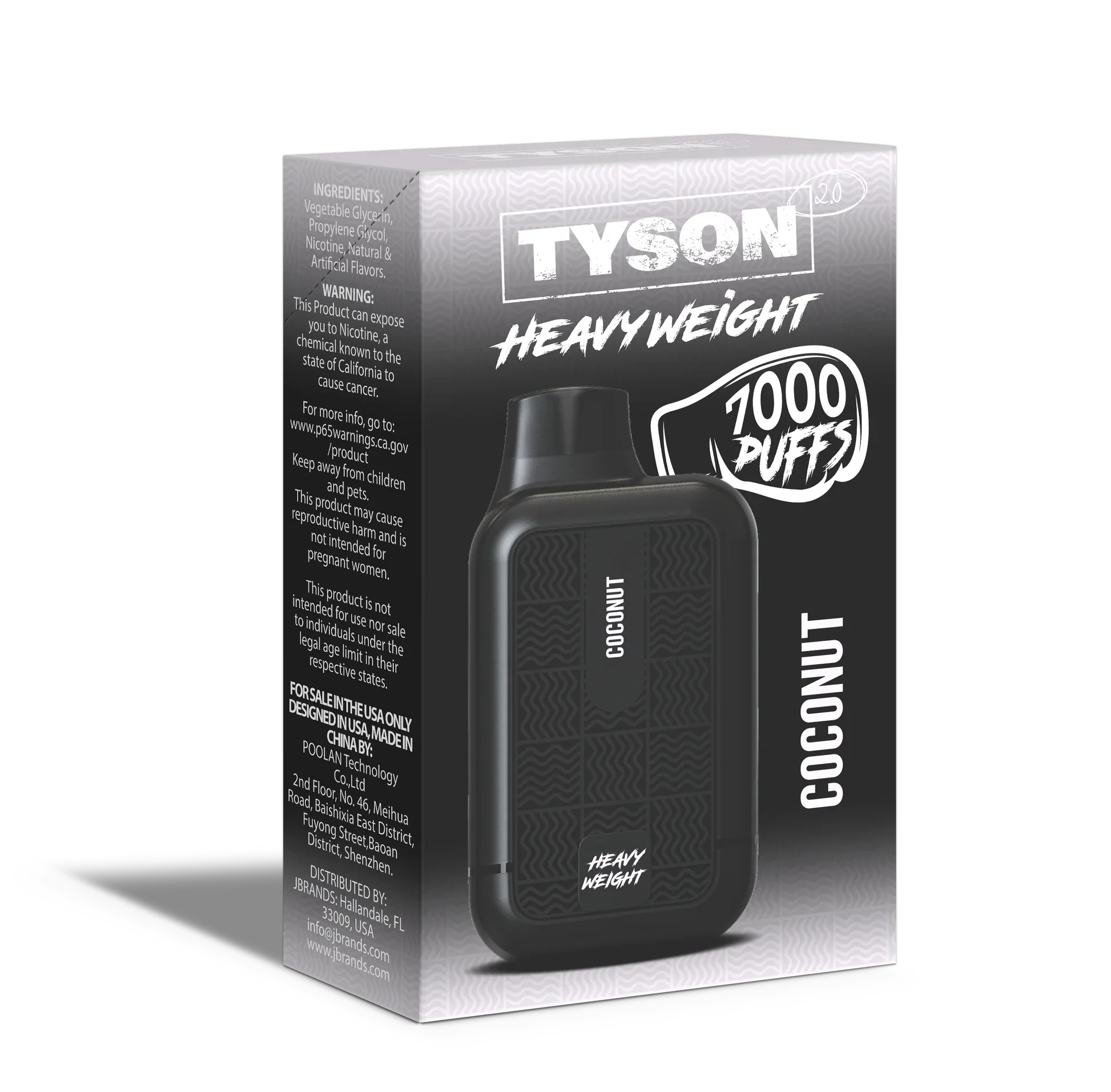 Coconut Tyson 2.0 Heavyweight 7K Disposable Vape