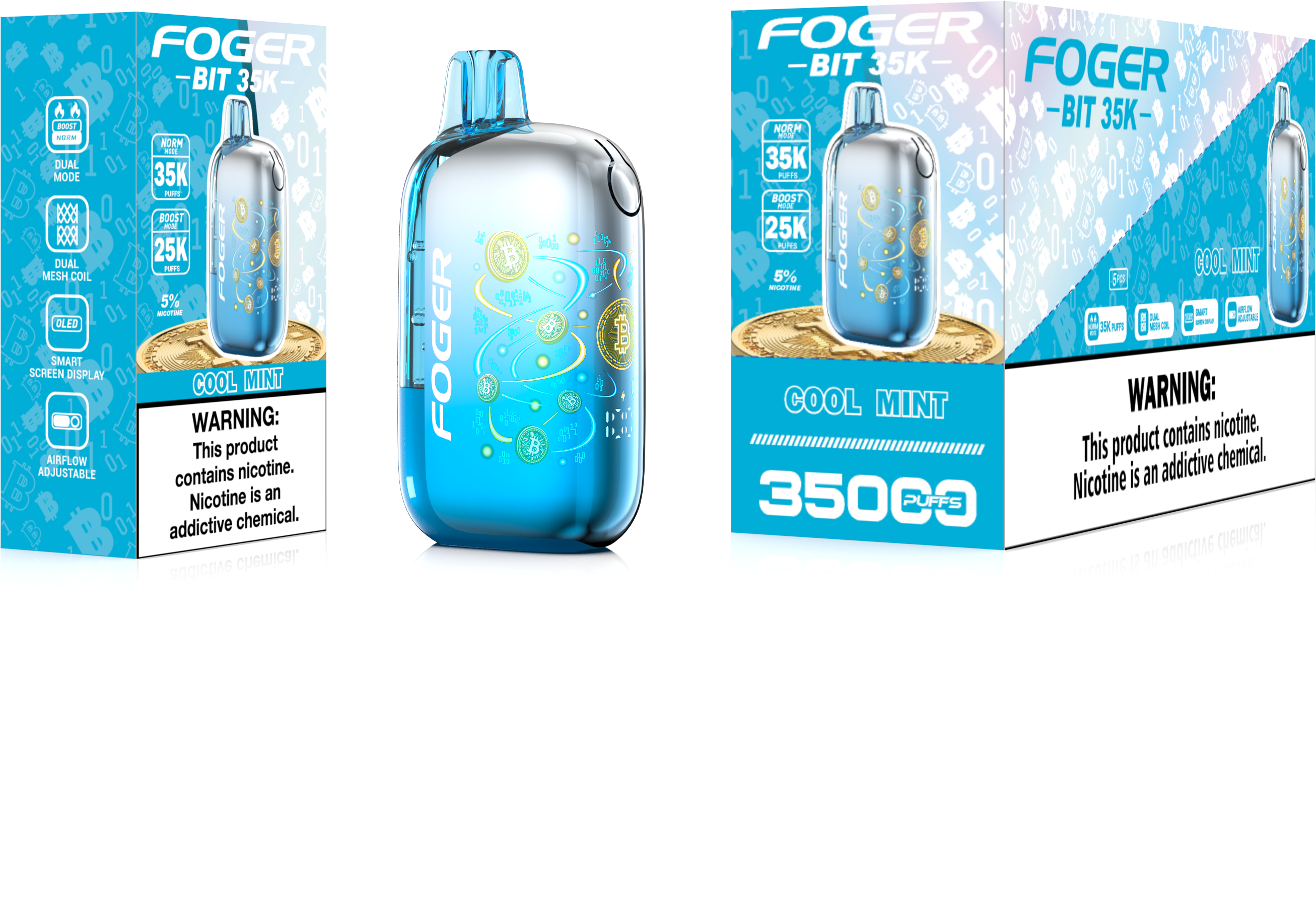 Sour Blackberry Gush Foger Bit 35K Disposable Vape