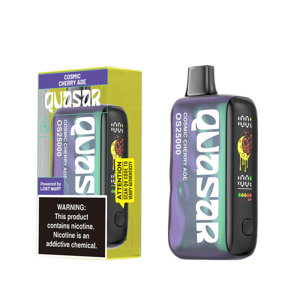 Cosmic Cherry Ade Quasar OS25000 Disposable Vape