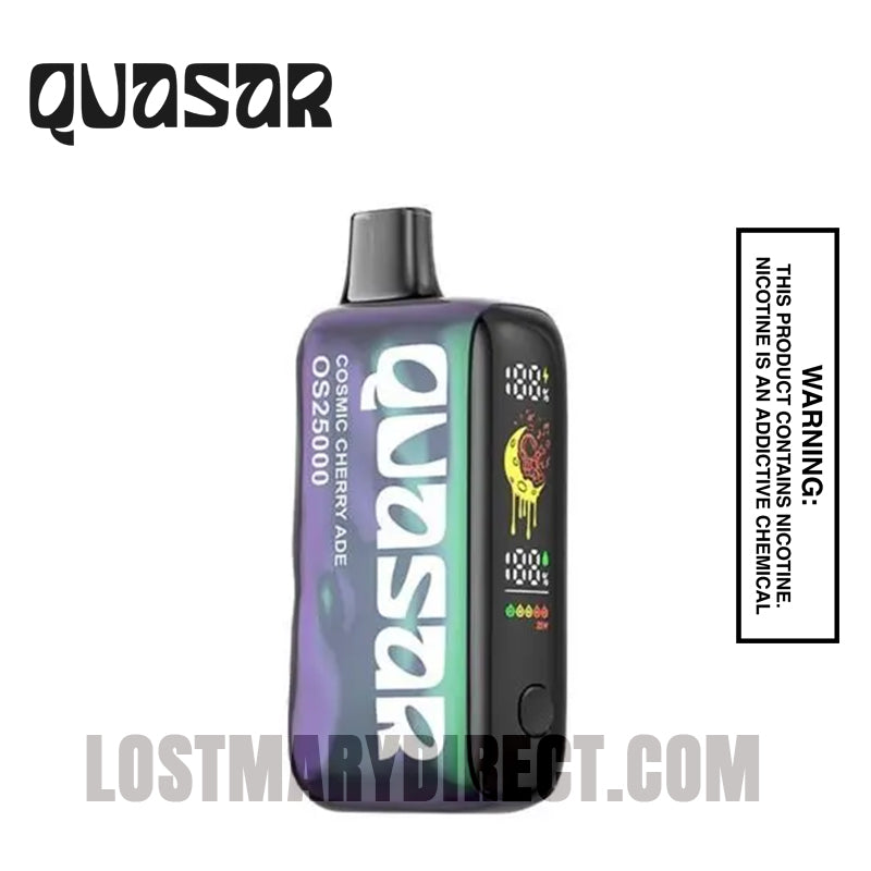 Cosmic Cherry Ade Quasar OS25000 Disposable Vape