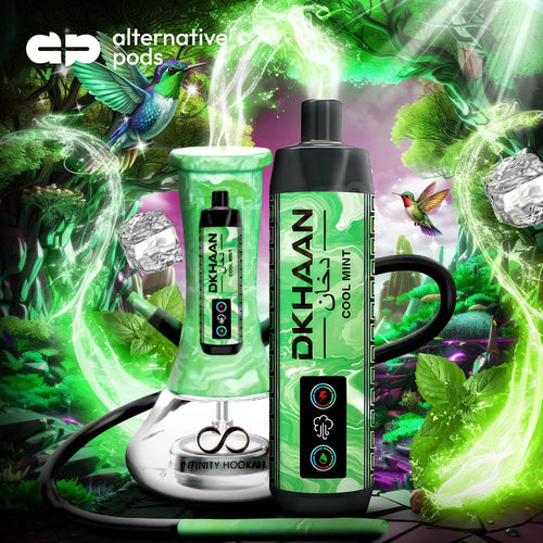 Cool Mint Dkhaan 15K Disposable Vape