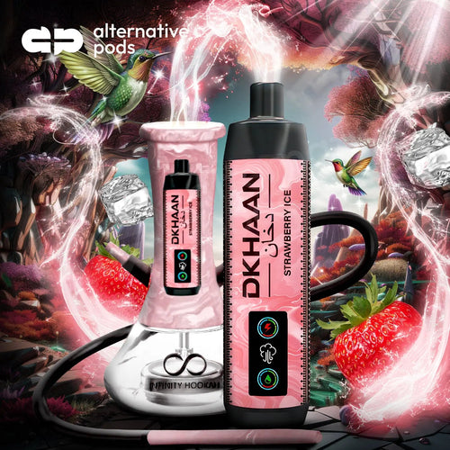Strawberry Watermelon Dkhaan 15K Disposable Vape