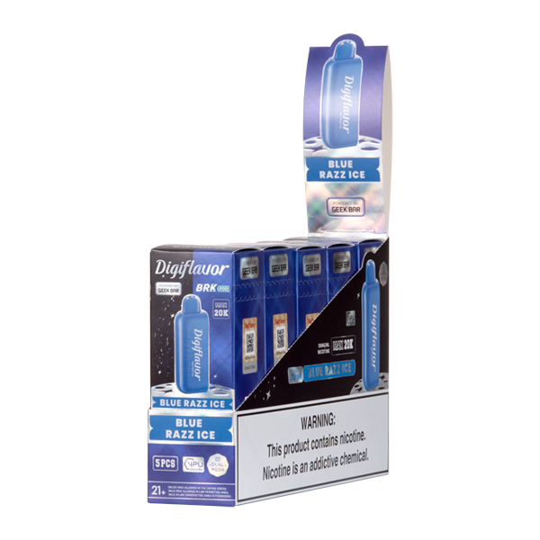 BLUE RAZZ ICE Digiflavor BRK Pod 20K Disposable Vape