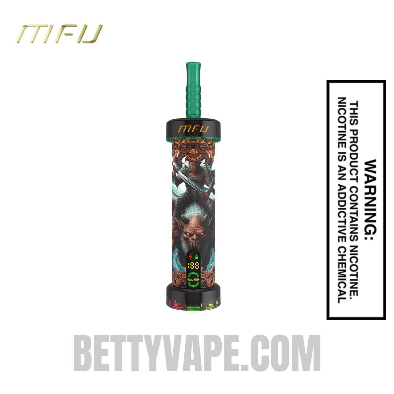 DOUBLE APPLE MFU Shisha X1 40K Hookah Disposable Vape