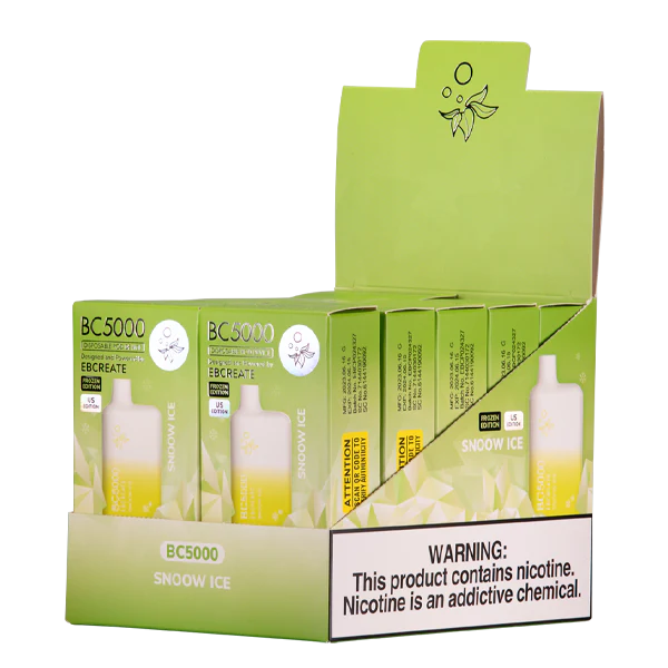 Snoow Ice EB BC5000 Frozen Edition Disposable Vape