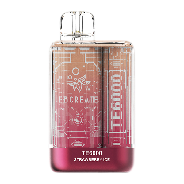 Strawberry Ice EBDesign TE6000 Disposable Vape