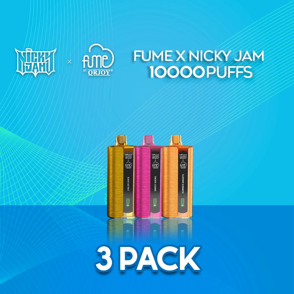 Nicky Jam x Fume 15K Disposable Vape