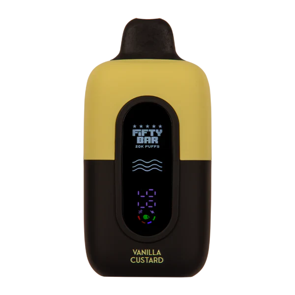 Vanilla Custard Fifty Bar 20k Disposable Vape