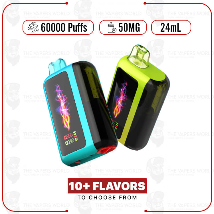 Black Ice Flix Huron 60K Disposable Vape