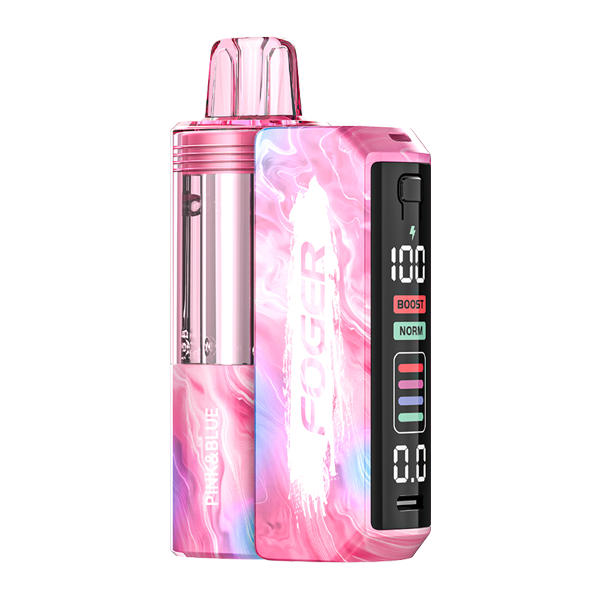Pink & Blue Foger Switch Pro Kit 30K Disposable Vape