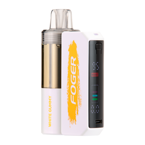 White Gummy Foger Switch Pro Kit 30K Disposable Vape