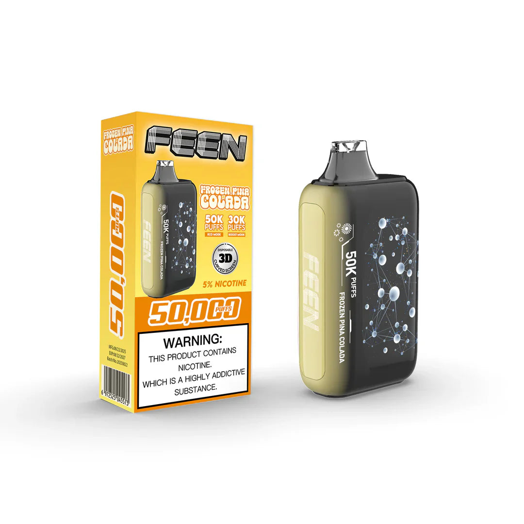 Frozen Pina Colada FEEN 50K Disposable Vape