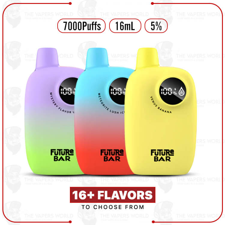 ICED PEACH GLAST Future Bar 7K Disposable Vape
