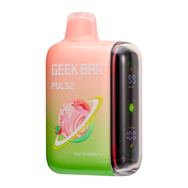 Sour Strawberry Geek Bar Pulse 15K Disposable Vape
