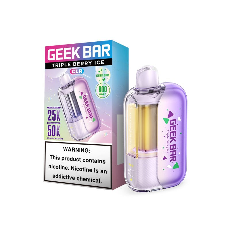 Tripple Berry Ice Geek Bar CLR 50K Disposable Vape