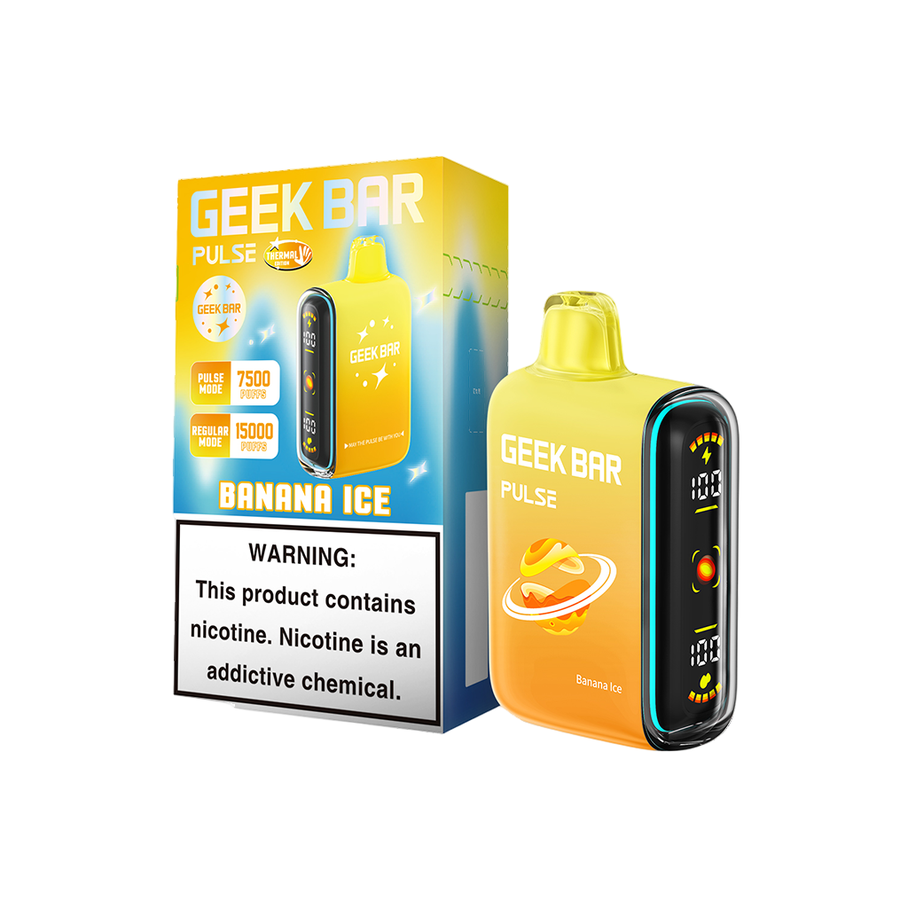 BANANA ICE Geek Bar CLR 50K Disposable Vape