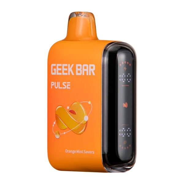Orange Mint Savers Geek Bar Pulse 15K Disposable Vape