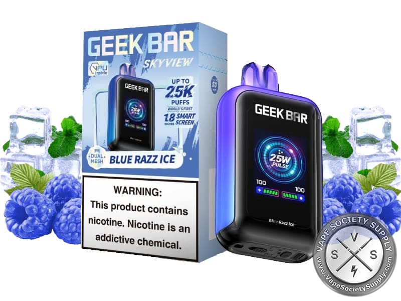 Strawberry Watermelon Coconut Geek Bar Sky View 25K Disposable Vape