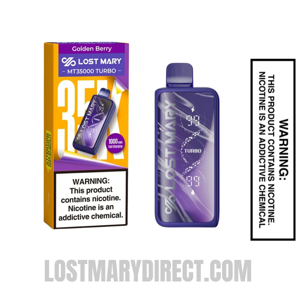 Golden Berry Lost Mary MT35000 Turbo Disposable Vape