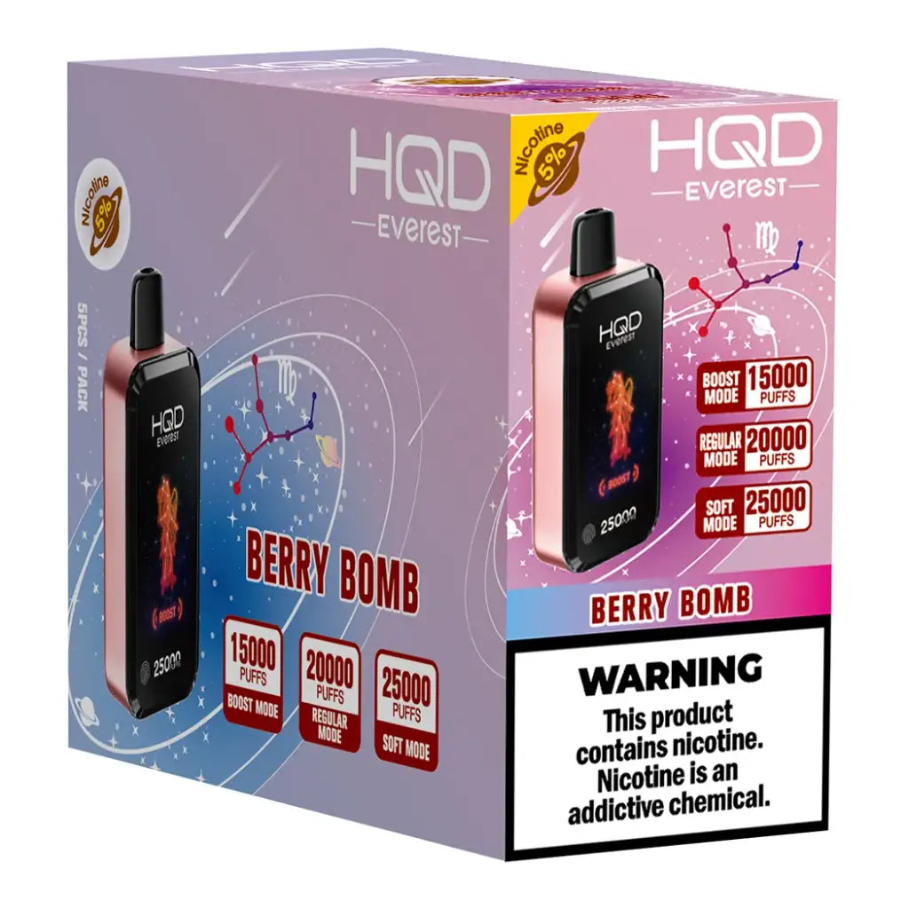 HQD Cuvie Everest 25K Disposable Vape