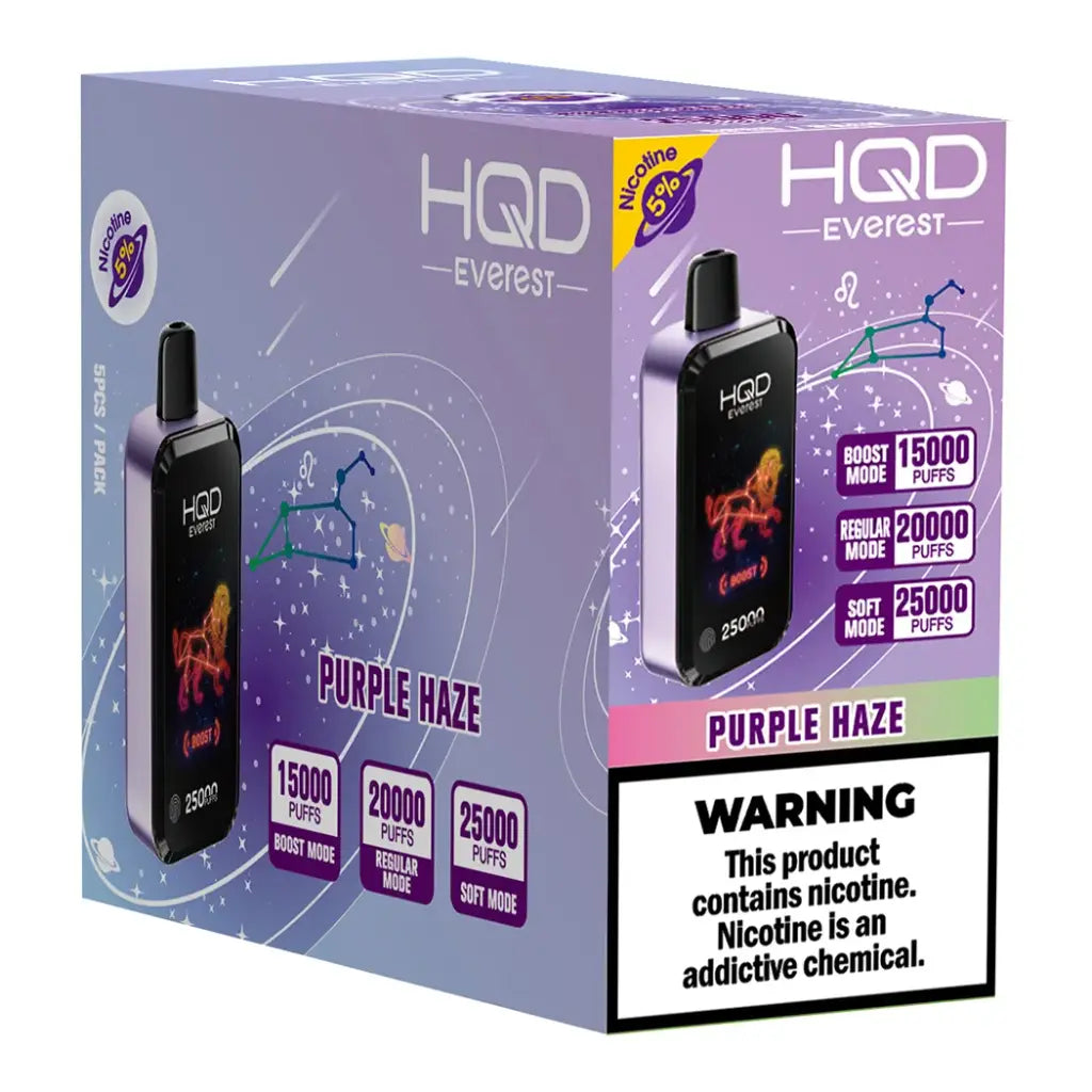HQD Cuvie Everest 25K Disposable Vape
