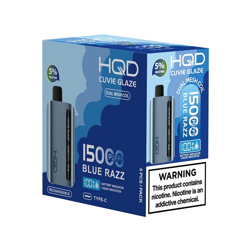 HQD Cuvie Glaze 15K Disposable Vape