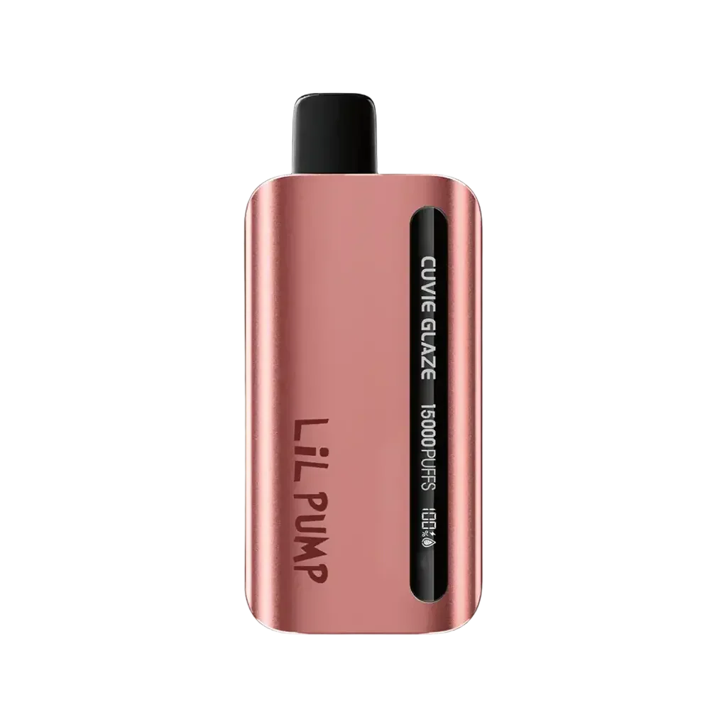 Pumps Peach HQD Lil Pump Cuvie Glaze 15K Disposable Vape